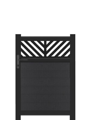 Vector Trellis Pedestrian Gate