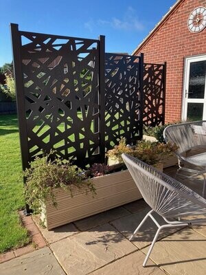 2 x 16mm Large Kerplunk Screens with 3 x Full Height Posts - ONLY £445