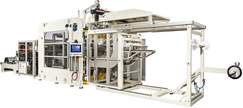 Macchine forma e trancia a piano ribaltabile serie TRT