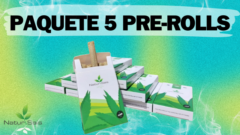 PAQUETE DE 5 PRE-ROLLS