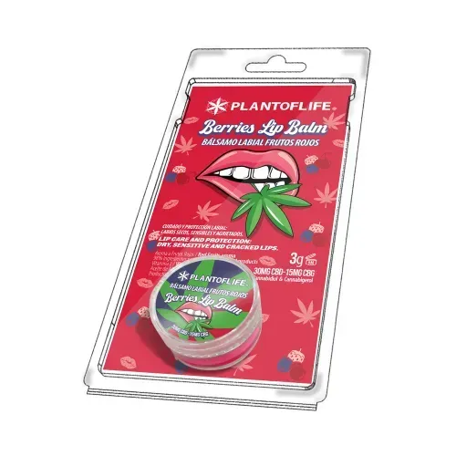 LABIAL FRUTOS ROJOS 1% CBD 0,5% CBG