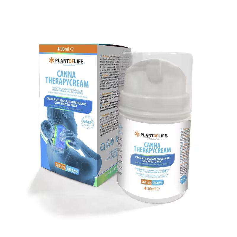 CREMA EFECTO FRIO CON CBD Y CBG 50ML