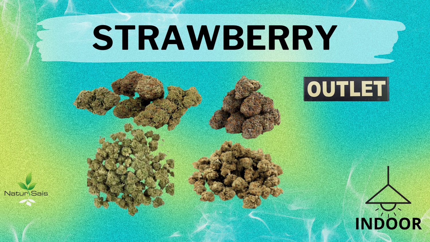 STRAWBERRY (SMALL BUDS) 5 GRAMOS