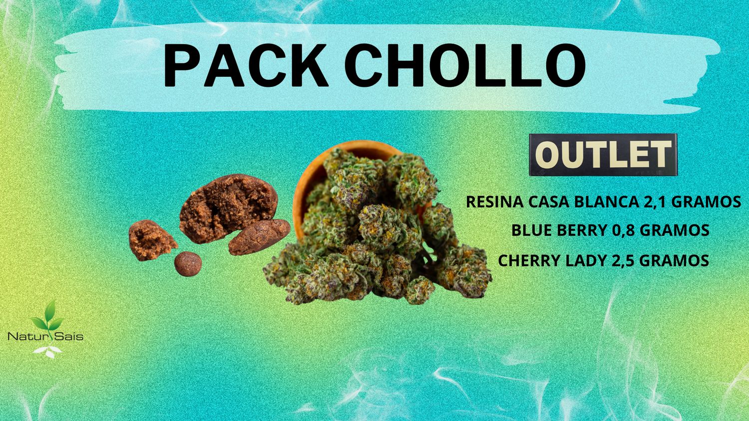 PACK CHOLLO (TOTAL 5,4GRMOS)
