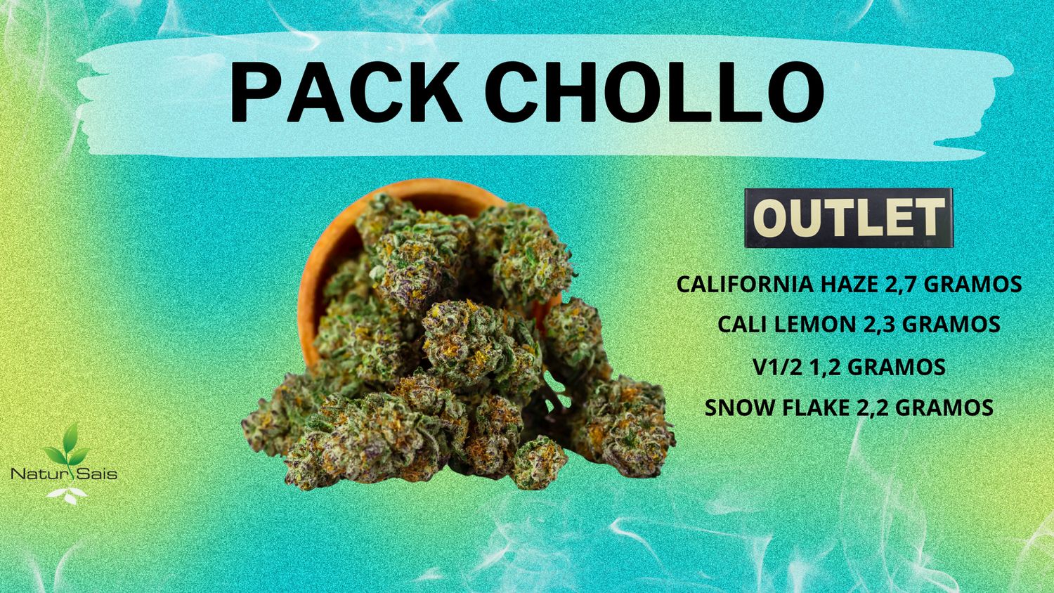 PACK CHOLLO (TOTAL 8,4 GRAMOS)