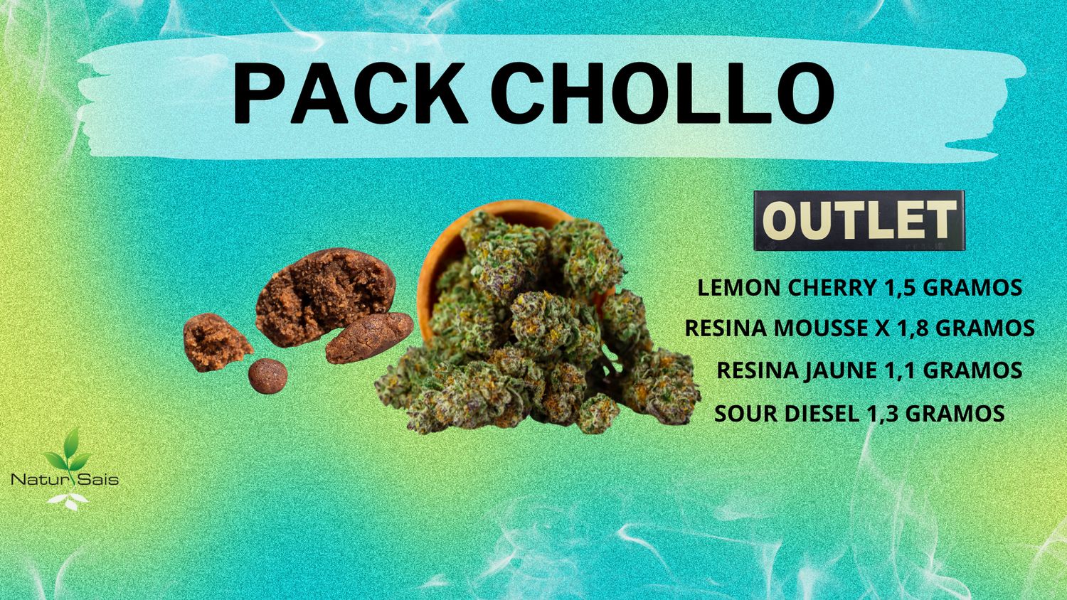 PACK CHOLLO (TOTAL 5,7 GRAMOS)