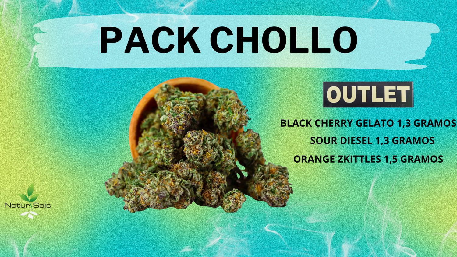 PACK CHOLLO (TOTAL 4,1 GRAMOS)