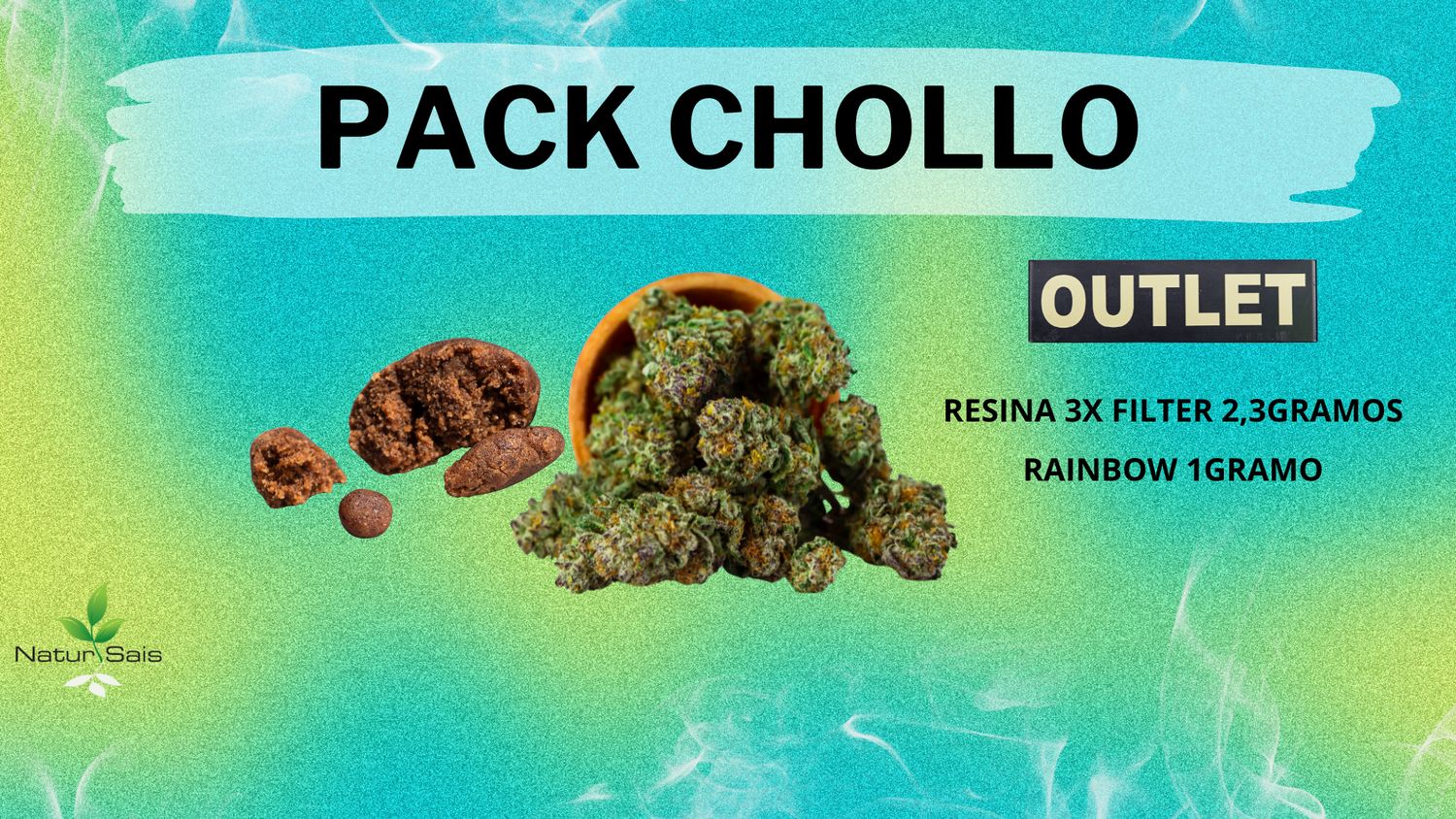 PACK CHOLLO (TOTAL 3,3GRAMOS