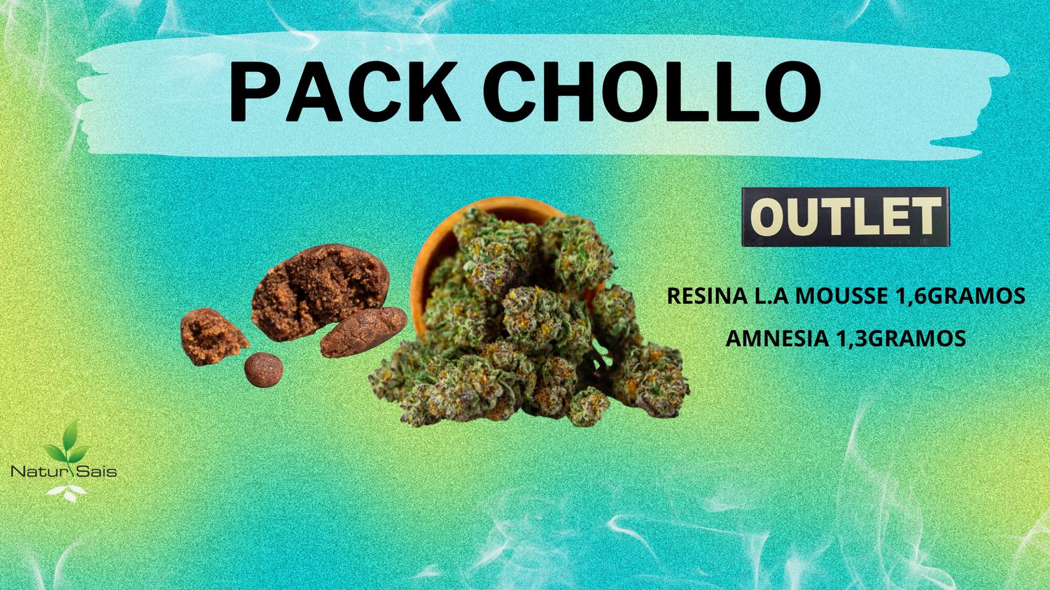 PACK CHOLLO (TOTAL 2,9GRAMOS