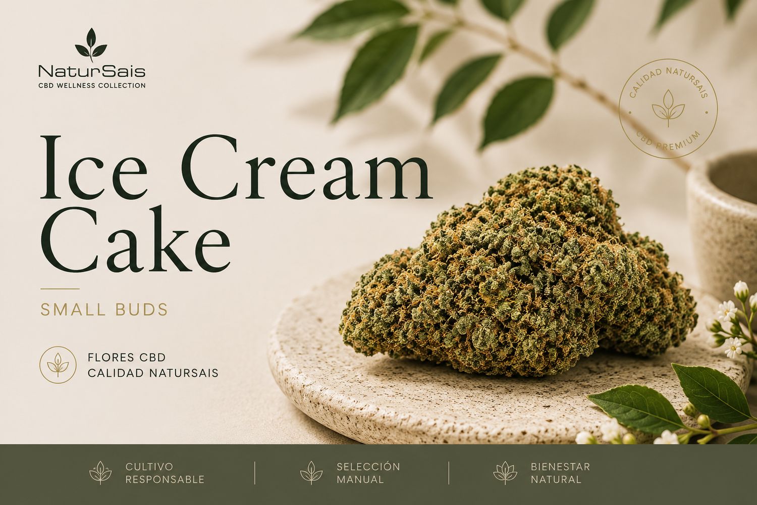 ICE CREAM (SMALL BUDS) Desde: 2,00 €/gr ICE CREAM (SMALL BUDS) Desde: 2,00 €/gr