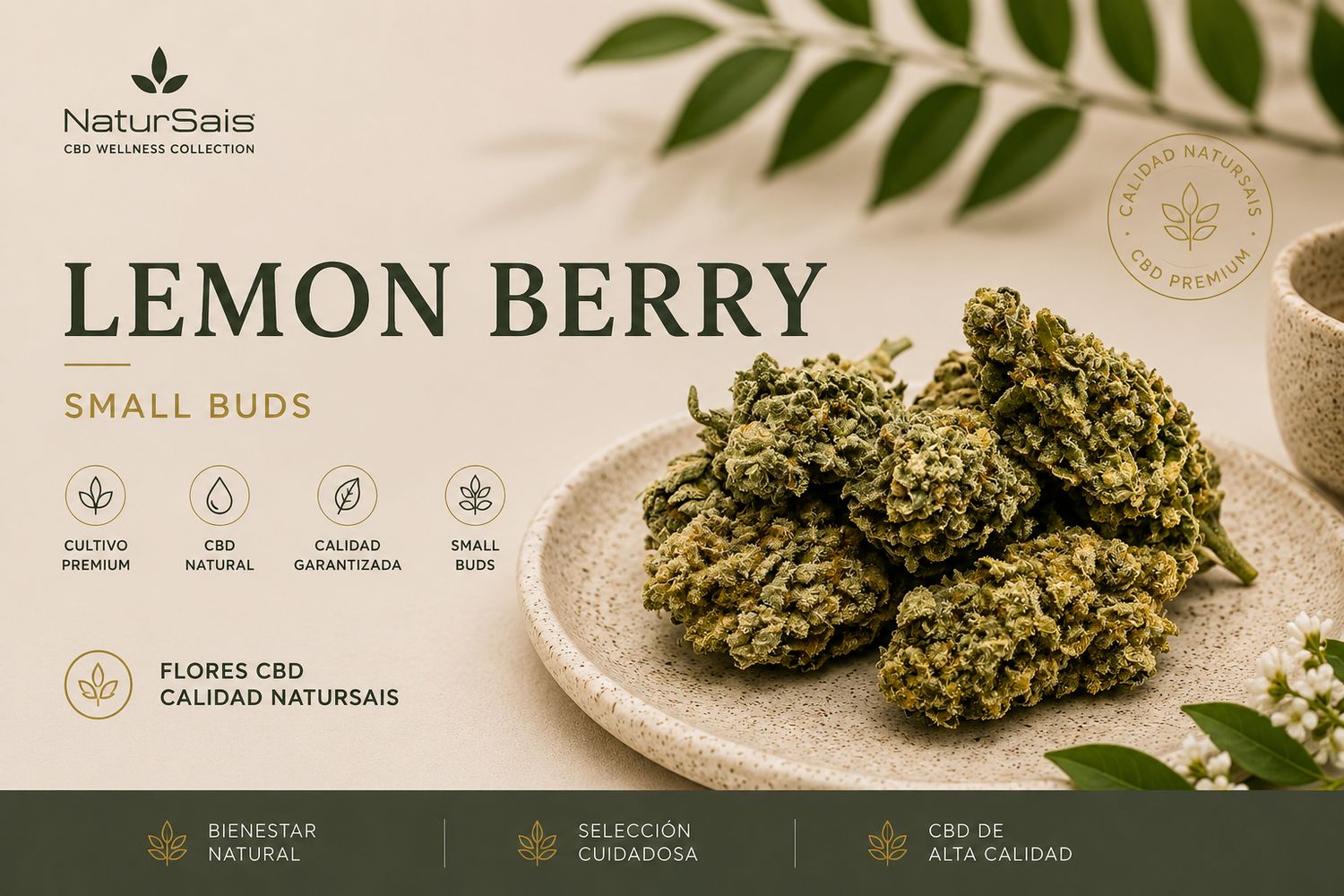 LEMON BERRY (SMALL BUDS) Desde: 1,25 €/gr LEMON BERRY (SMALL BUDS) Desde: 1,25 €/gr