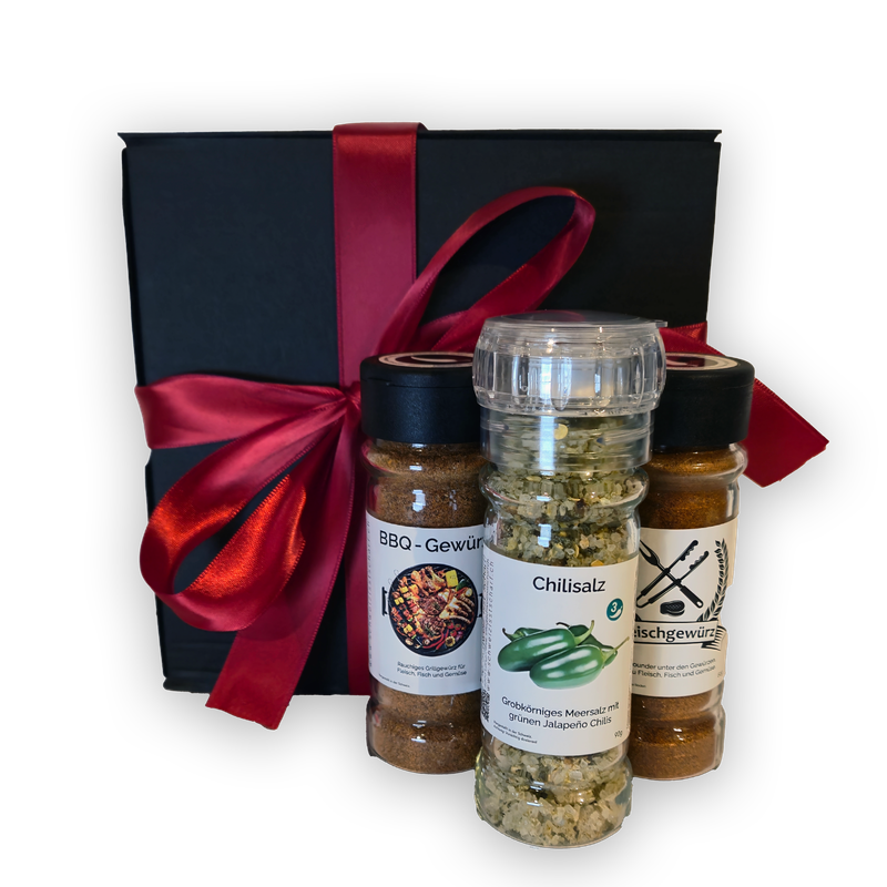 Grill Gewürz Geschenkkarton