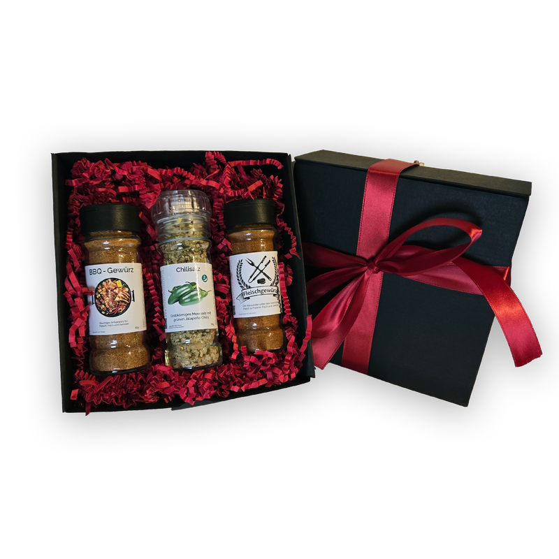 Grill Gewürz Geschenkkarton
