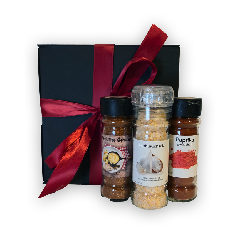 Raclette Gewürz Geschenkkarton