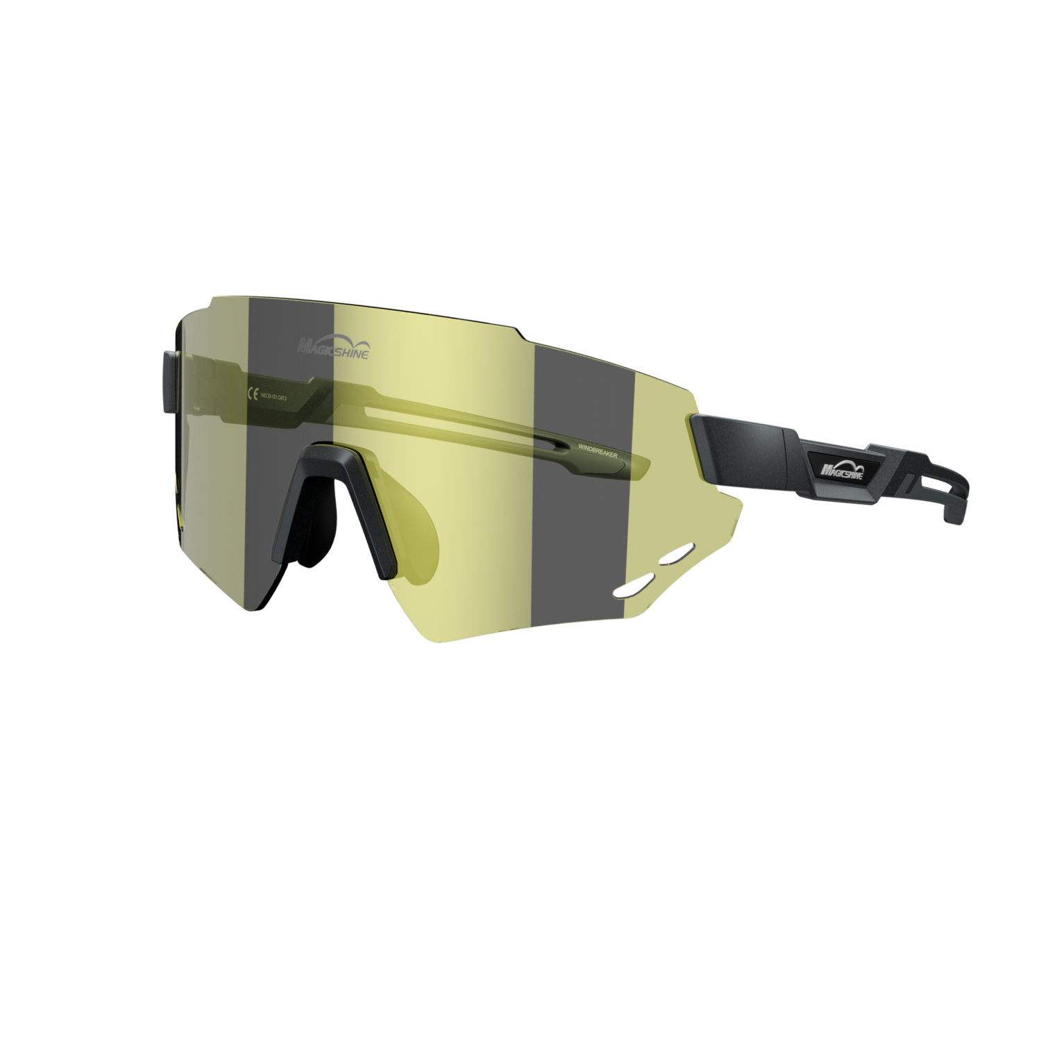 Windreaker Brille, polarisiert - olive