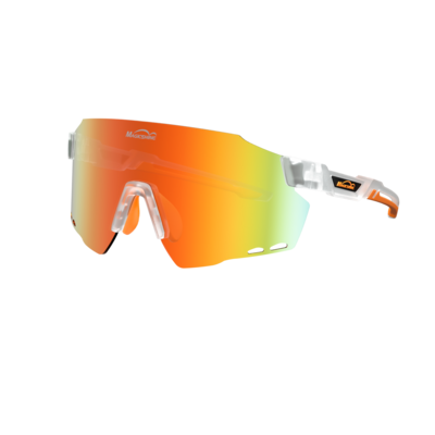 Windbreaker Brille, klassisch - orange