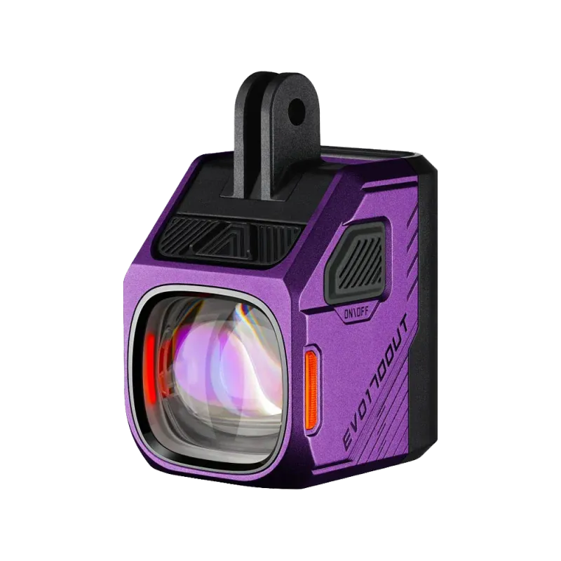 EVO 1700 UT Limited Edition, (purple) Unterbaulampe FTR, ANT+, Di2
