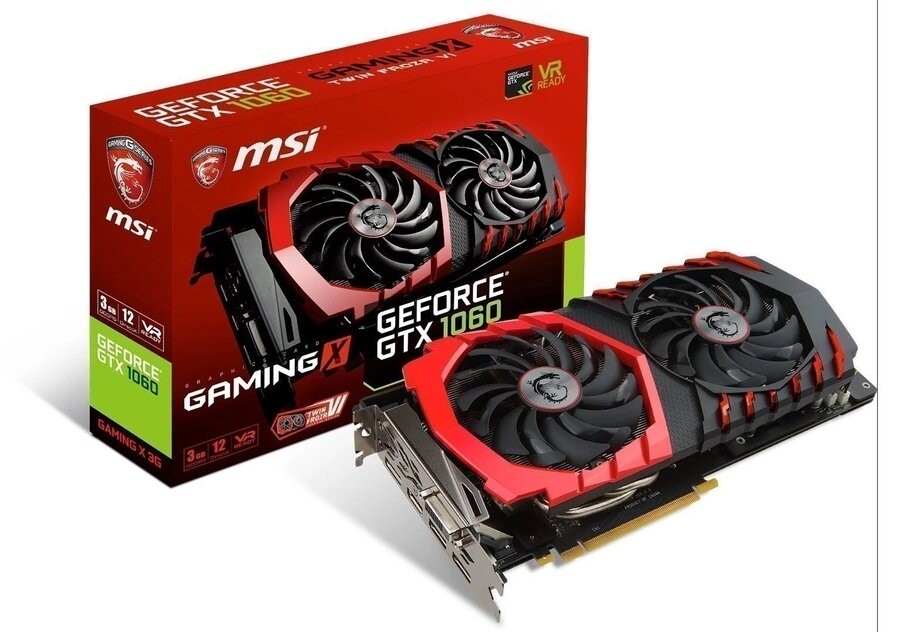 Nvidia GTX 1060 3Gb GDDR5
