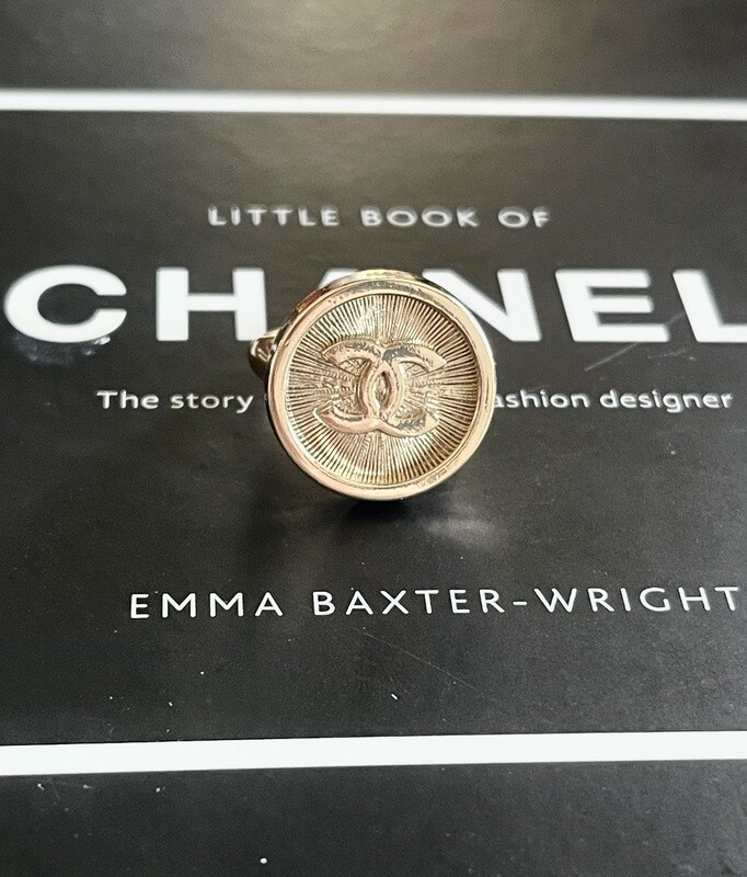 Vintage Gold Repurposed CHANEL Ring
