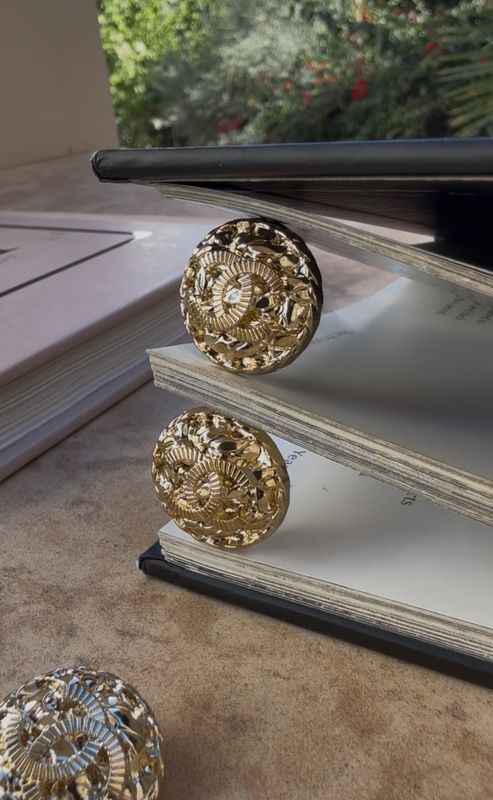 Majestic reworked  ~gold tone~ earrings