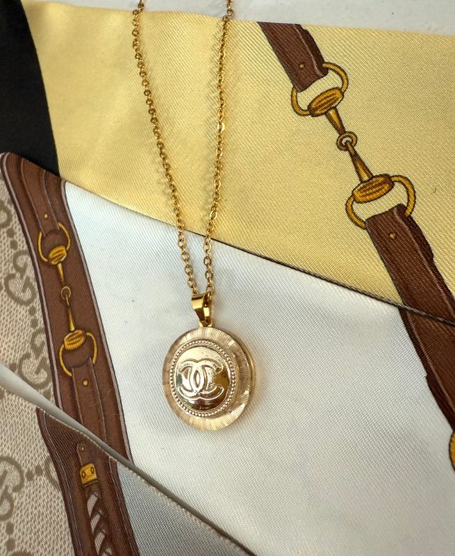 Vintage Repurposed gold Necklace