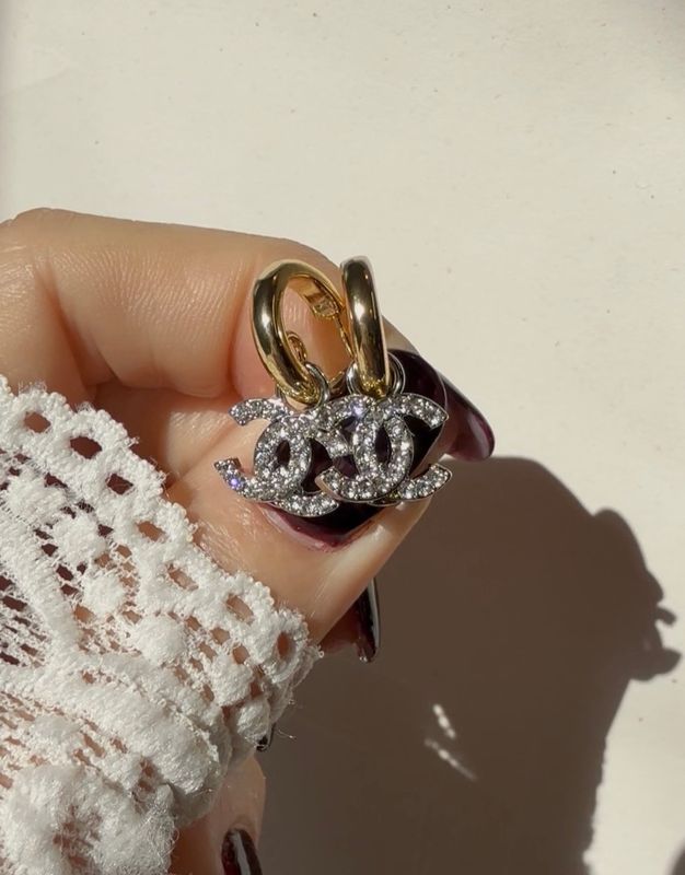 Lumière Crystal Emblem Hoops