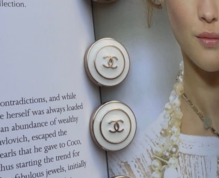 Timeless Ivory Enamel Earrings