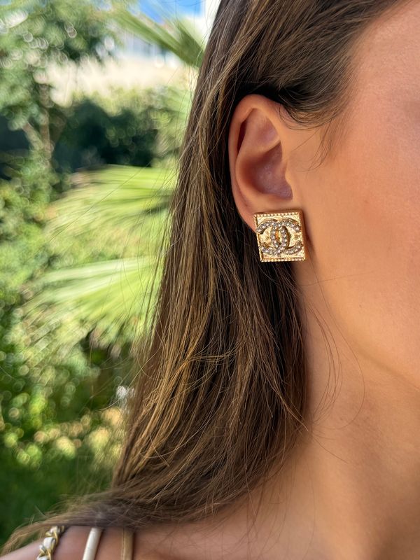 Champagne Spark earrings