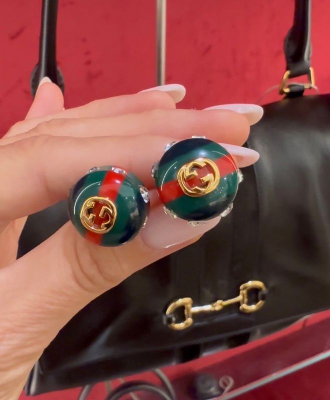 Iconic Web Crystal Stud earrings