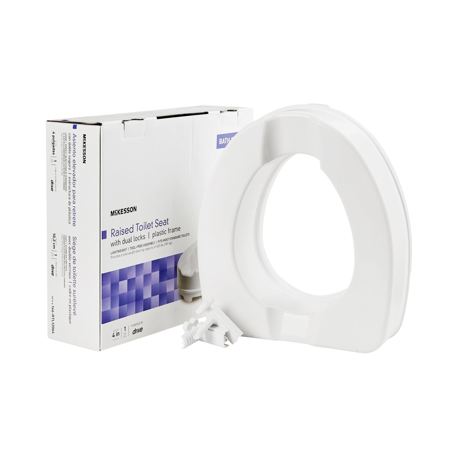 RAISED TOILET SEAT