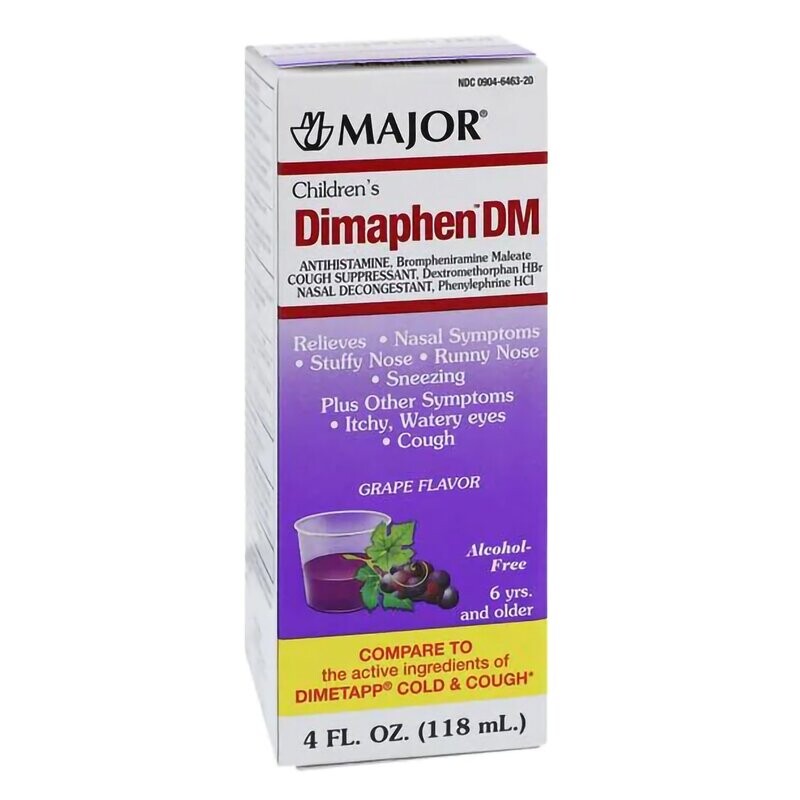 DIMAPHEN  DM CHILDRENS COUGH MEDICINE