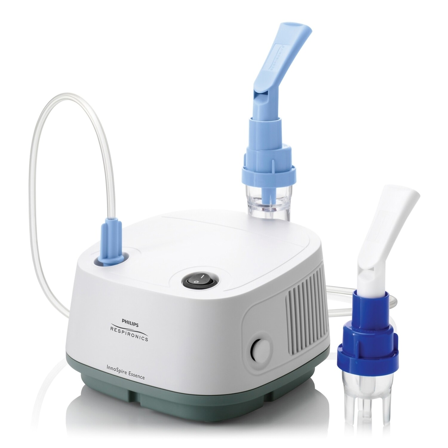 InnoSpire Essence Compressor Nebulizer System Small Volume Medication Cup Universal Mouthpiece Delivery