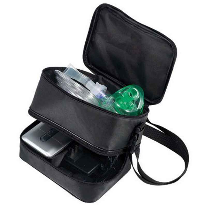 Traveler® Compressor Nebulizer System Small Volume Medication Cup Universal Aerosol Mask Delivery