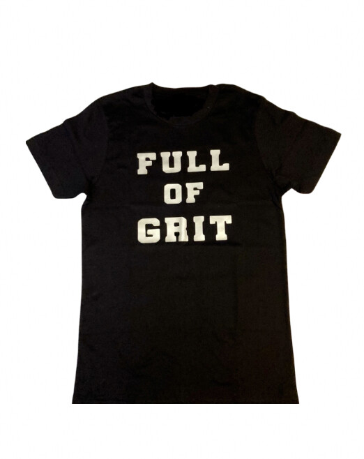 Silver Full of Grit tee sale!