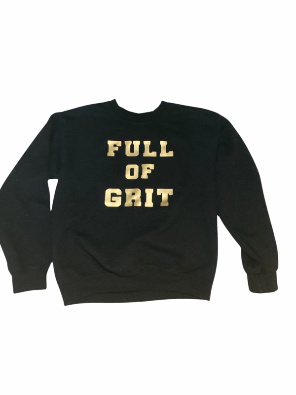Unisex Gold Full of Grit Sweatshirt