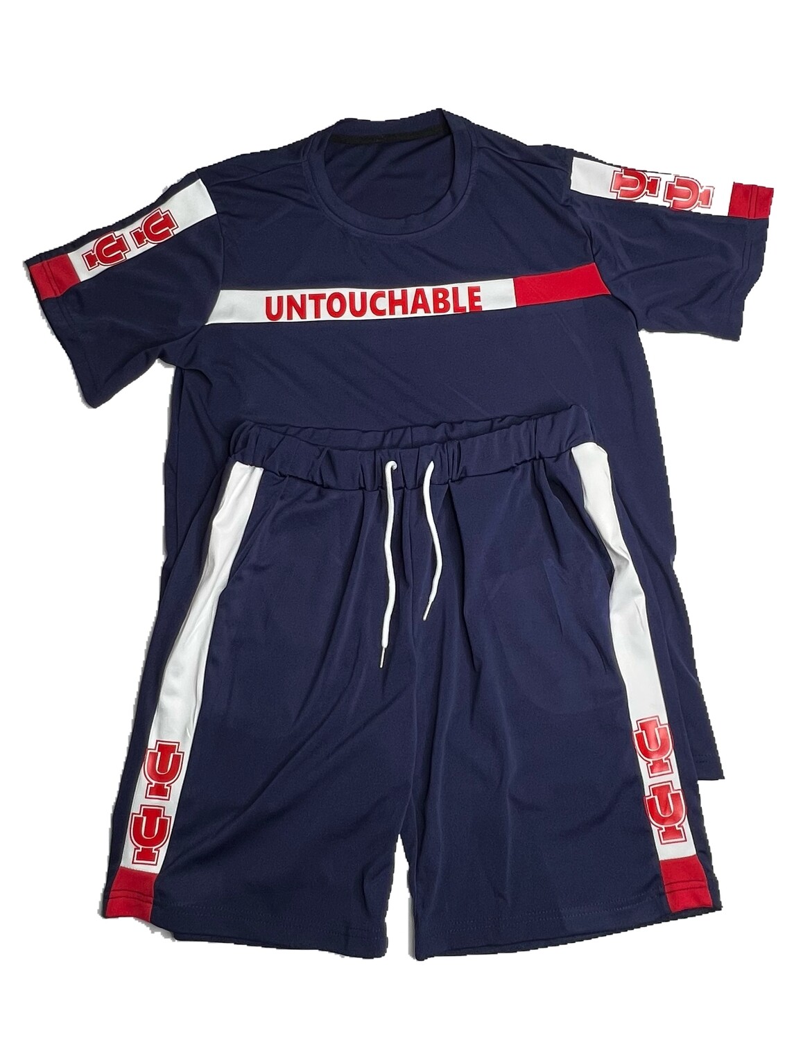 Blue untouchable shirt&amp;pants set