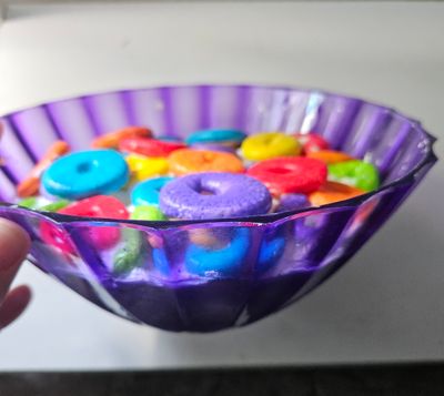 Fruit loops wall art