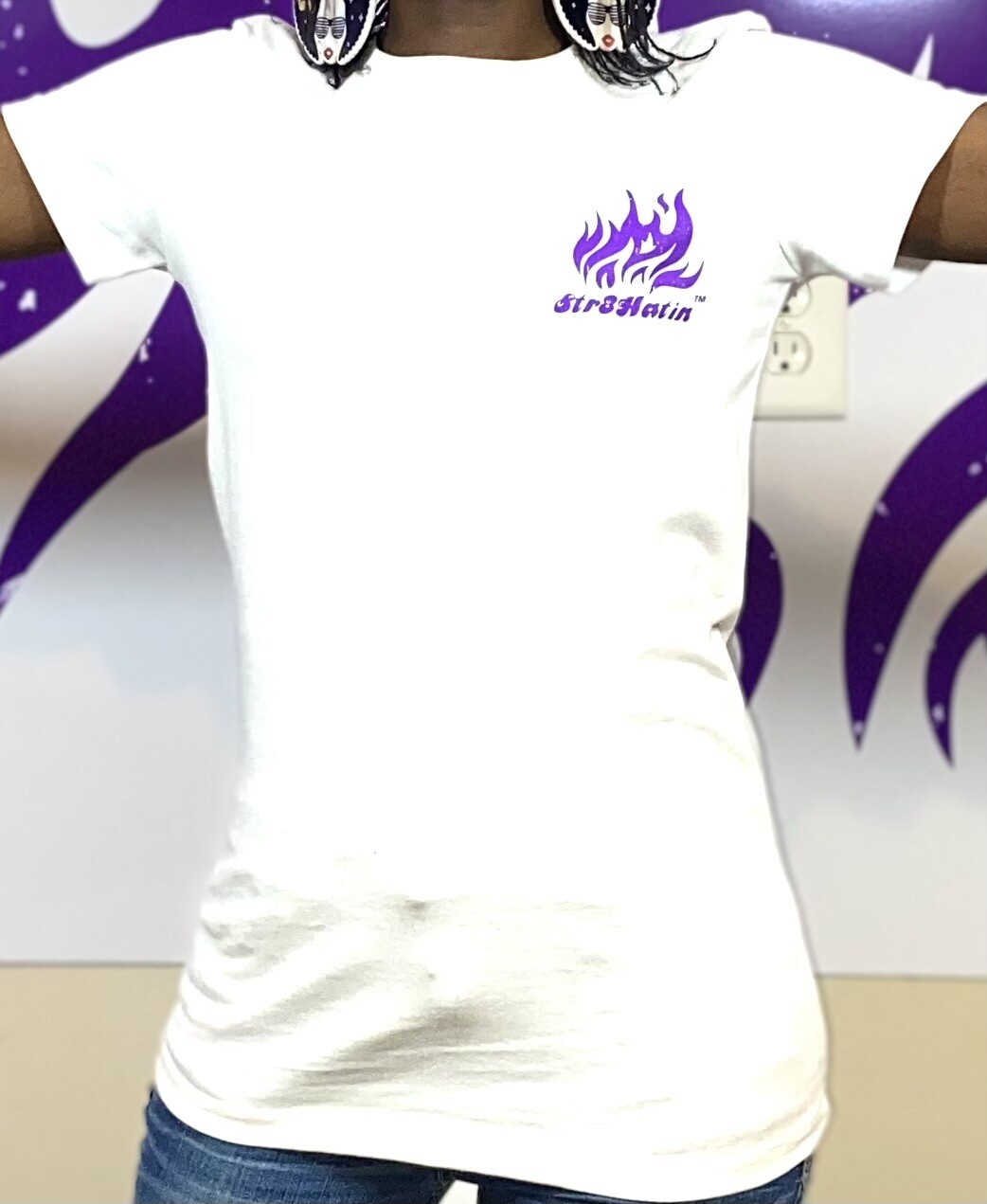 Str8Hatin (TM) Ladies All Purpose T-Shirt