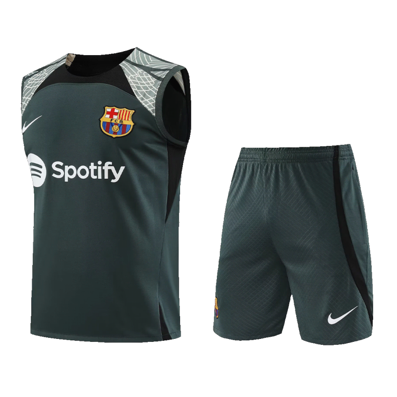 fc barcelona sleeveless training top