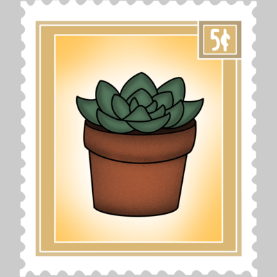 Succulent Stamp