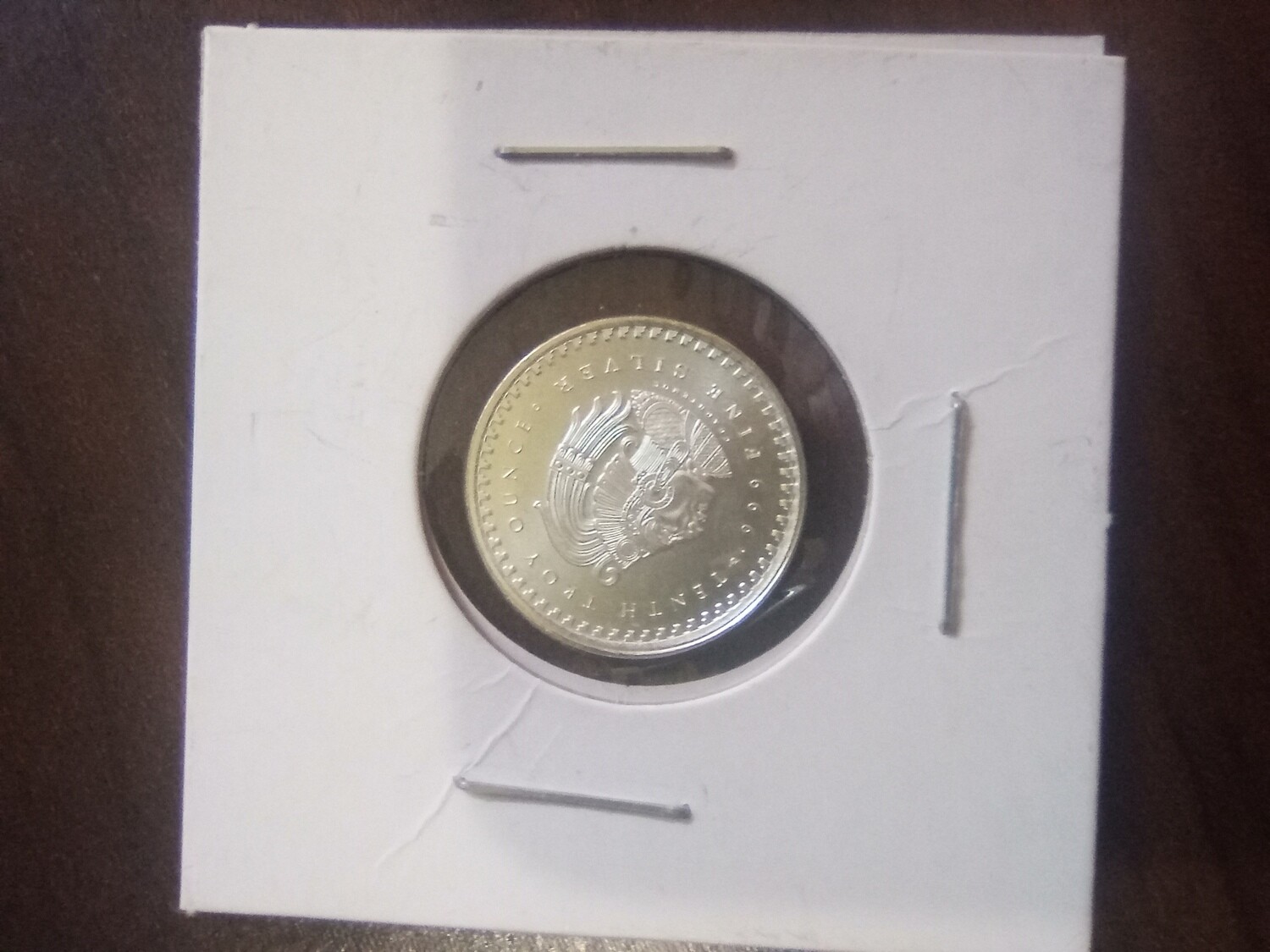 One tenth silver ounce