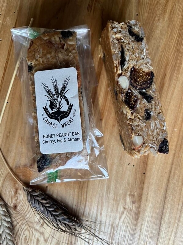 Sour Cherry Cashew Honey Nut Bar