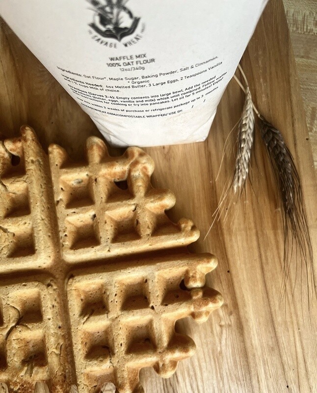 Oat Flour Waffle/Pancakes Mix