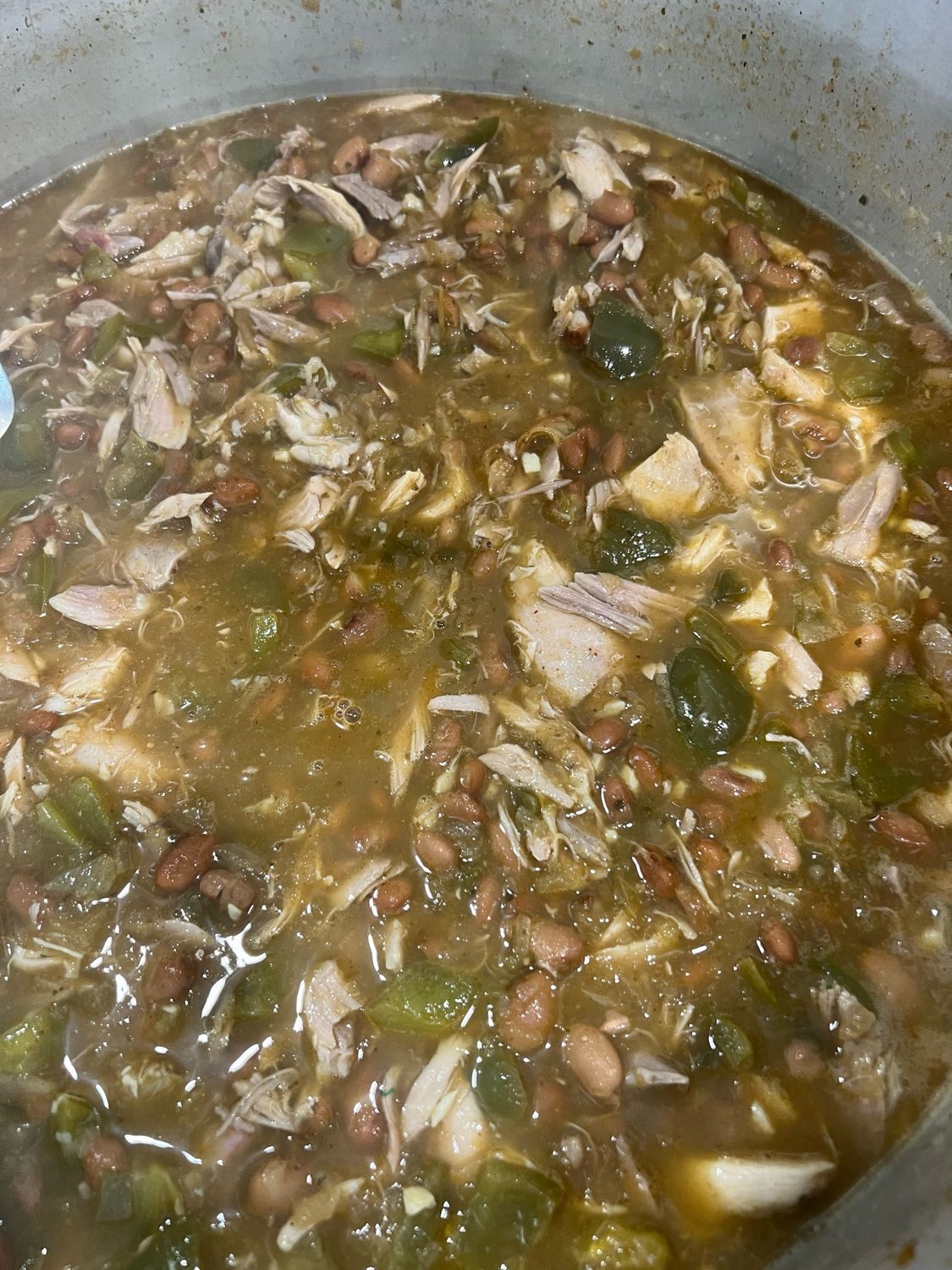 Spicy Green Chicken Chili
