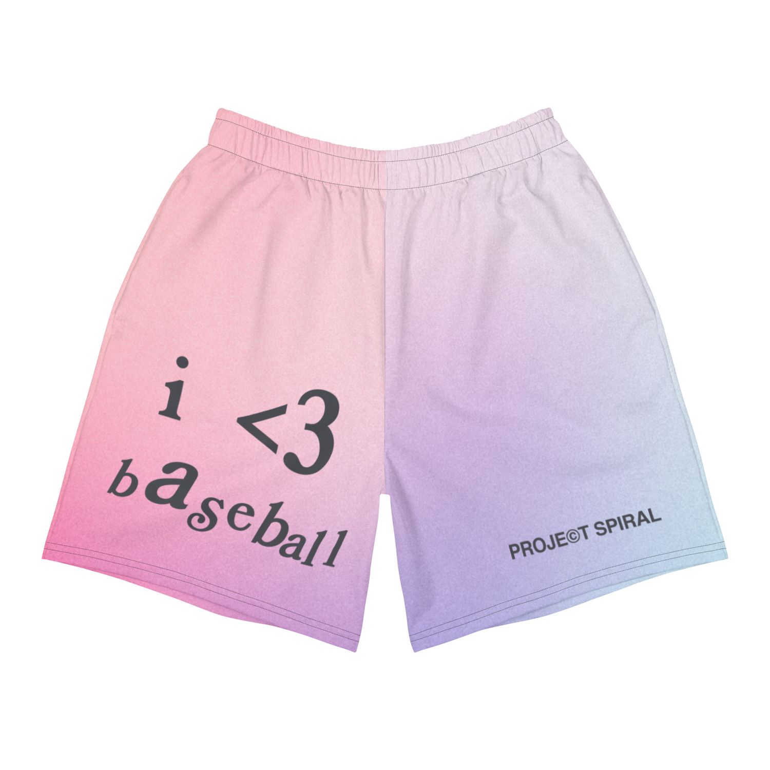 i &lt;3 baseball shorts