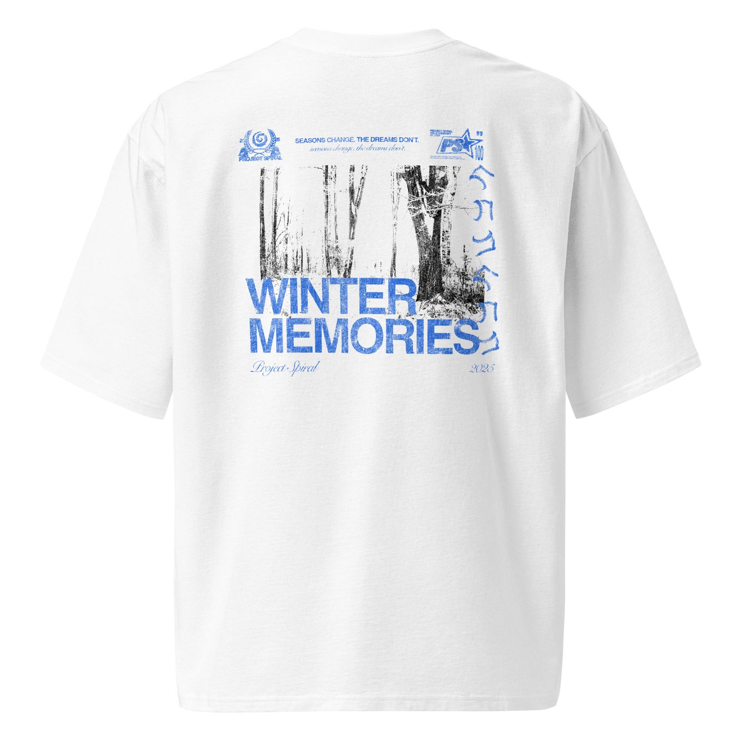 winter memories oversized