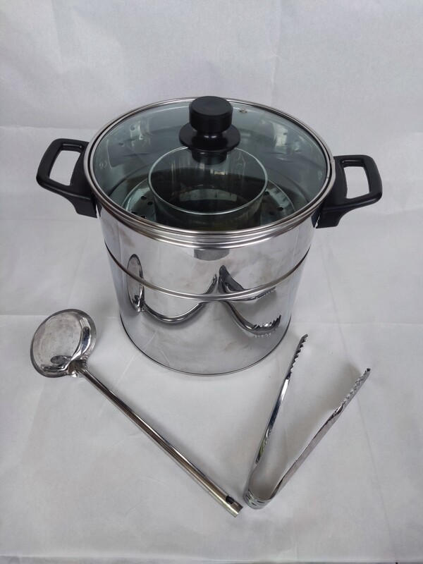 Bakso stainless kaca 22cm