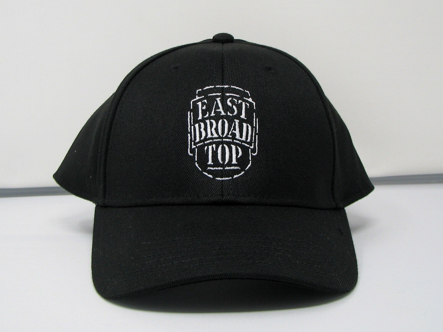 Black Adjustable Logo Hat