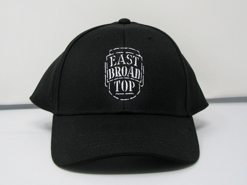 Black Adjustable Logo Hat