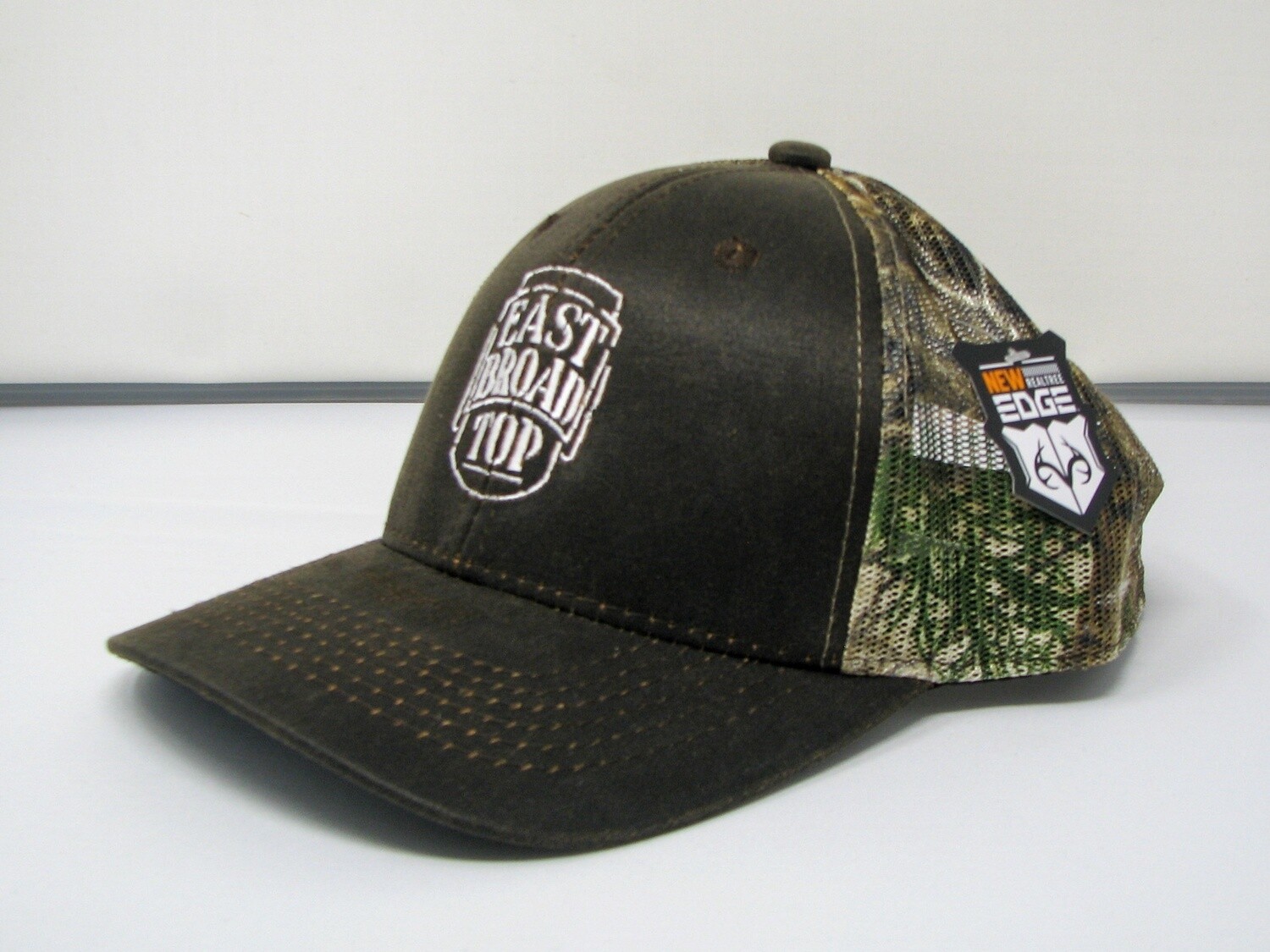 Camo Trucker Hat with EBT Logo